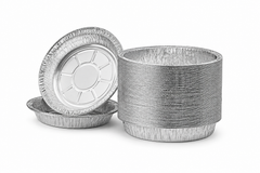7 INCH ROUND ALUM CONT 500CT