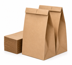 # 4 BROWN PAPER BAGS 500 CT.