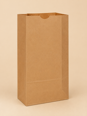 #8 BROWN PAPER BAGS 500 CT - IMP