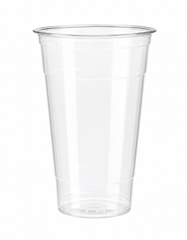24oz CLEAR PET CUPS - 1000CT