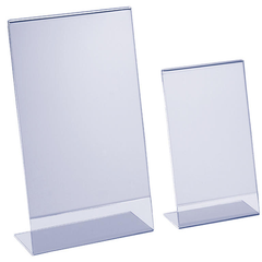 ACRYLIC ONE-SIDED STAND DISPLAY- 118 Pcs