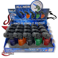 EAGLE MINI ANGLE TORCH LIGHTER - 20CT