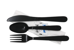 PICNIC PACK HEAVY 250 CT. - 6PC BLACK