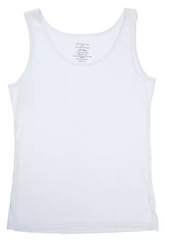 WHITE A-SHIRT - ROUND NECK - NO EXCHANGE / NO RETURN