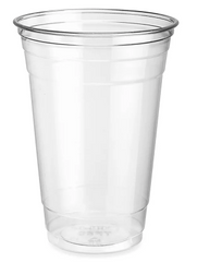20 OZ CLEAR PET CUPS 1000 CT. - PRINTED