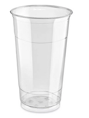 32oz CLEAR PET CUPS - 300CT - PRINTED