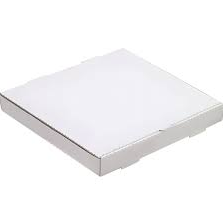 PIZZA BOX 10" ( 10 X 10 X 2 ) PLAIN WHITE  - 50 CT