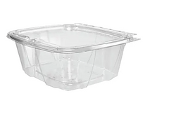 16oz TAMPER PROOF HINDGED LID CONTAINER 200CT