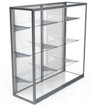 DISPLAY COUNTER - 1 48 X 36 X 12  SHELF 5 WITH LED