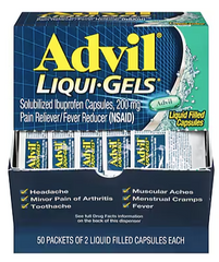 ADV LIQ-GELS - 50PK (2 CAP) - (NO EXCHANGE / NO RETURN )