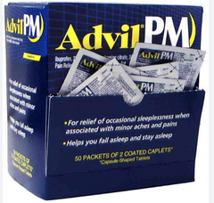 ADVIL PM - 50PK - 2 CAPLETS (NO EXCHANGE / NO RETURN )