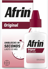 AFRIN  ORIGINAL NASEL SPRAY 1.5oz 20CT