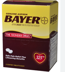 BAYER - 25 POUCHES (2 CAP) - (NO EXCHANGE / NO RETURN )