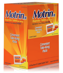 MORTRIN IBUPROFEN 50 PACK - 2 PACK (NO EXCHANGE / NO RETURN )