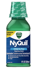NYQUIL COLD & FLU LIQUID 8.OZ..