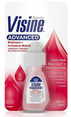 VISINE ADVANCE 0.28 floz (8ml) - 6CT - (NO EXCHANGE / NO RETURN )