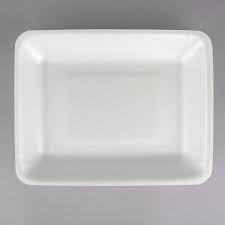 2P FOAM MEAT WHITE TRAY 500CT CAF