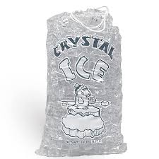 20 LBS ICE BAGS 250 CT WITH STAMPING - LOGO