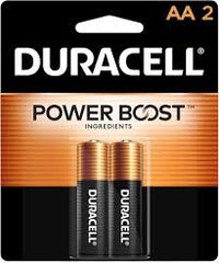 DURACELL COPPERTOP BATTERIES  - AA -  2PK - 14 PK -  NO RETURN / NO EXCHANGE