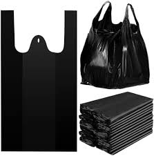 18 X 7 X 32 JUMBO  BLACK T-SHIRT BAG (SPECIAL BAG)