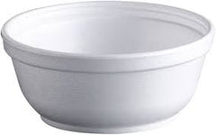 8 OZ DART FOAM BOWL - 8B20 1000CT