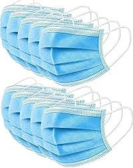 3 PLY DISPOSABLE MASK 175 X 95 mm - 50CT - (NO EXCHANGE / NO RETURN )