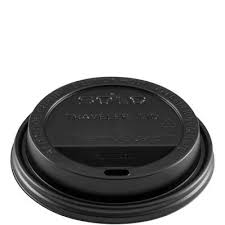 DL18 12-24oz CAFE ULTIMA - BLACK DOME LIDS - 1000CT