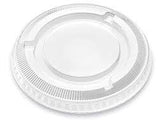 9OZ - 12OZ PET FLAT LID NO HOLE - 1000CT