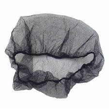 HAIR NET LATEX FREE NYLON BLACK - 144CT