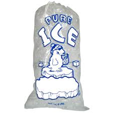 8 LBS ICE BAGS 500 CT WITH STAMPING