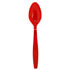 RED SODA SPOON / ICE CREAM 1000 CT
