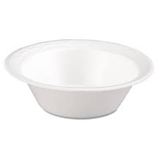 12oz FOAM BOWL - 12BWWCR 1000CT