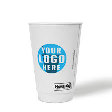 16 oz DOUBLE WALL COFFEE  CUPS PRINTED -500 CT