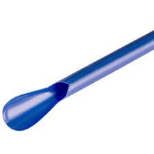 10' GIANT BLUE WRAPPED SPOON STRAW - 300CT