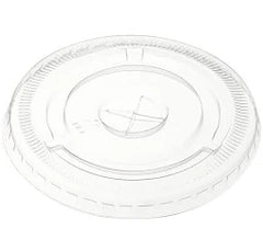 12-24 PET FLAT LIDS STRAW / SLOT 1000CT