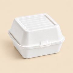 6 X 6 CONTAINER BIO DEGRADABLE - 500CT — beige studio product photo