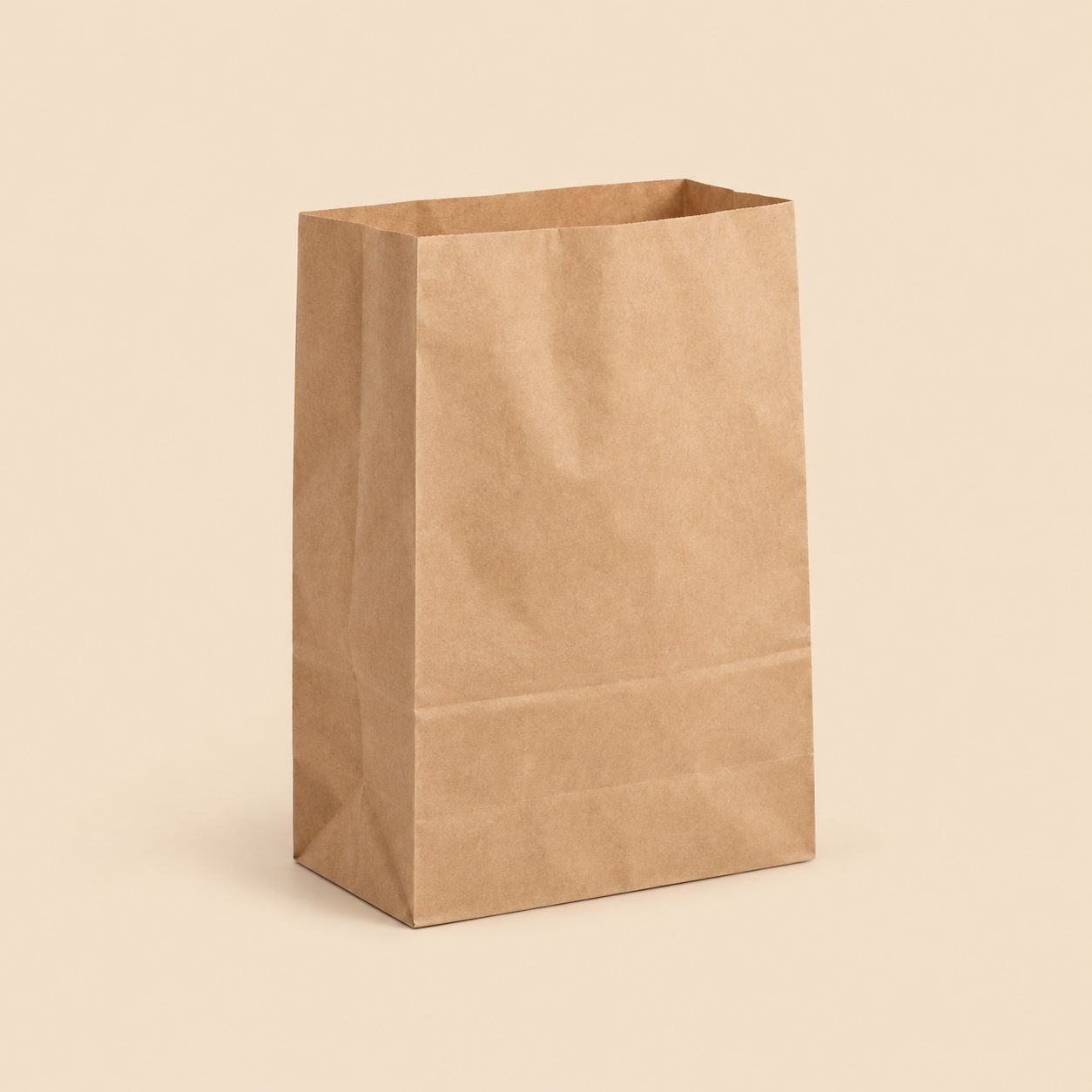 Illustrative mockup: # 16 BROWN PAPER BAG - 500CT - IMP