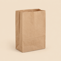 Illustrative mockup: # 20 BROWN PAPER BAGS - 500CT - IMP