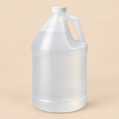 1 GALLON HAND SANITIZER (NO EXCHANGE / NO RETURN ) — illustrative mockup on beige background