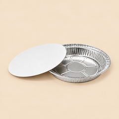 7 INCH ALUM BOARD LIDS 500CT — beige studio product photo