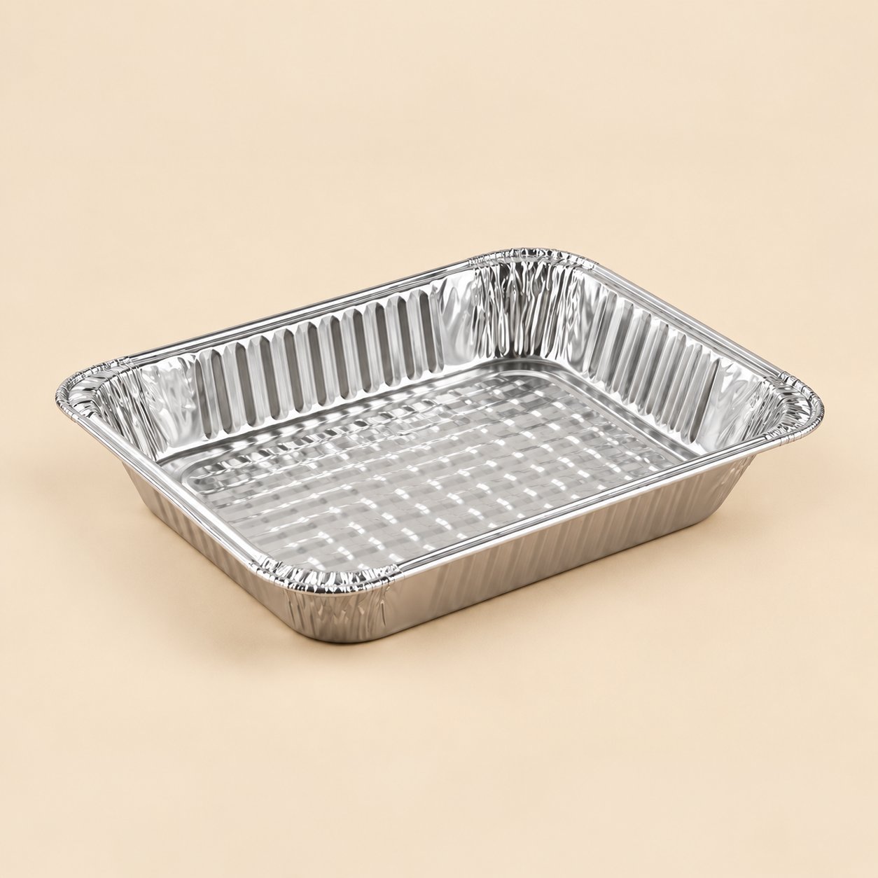 HALF STEAM TABLE PAN MEDIUM - 100CT — beige studio product photo