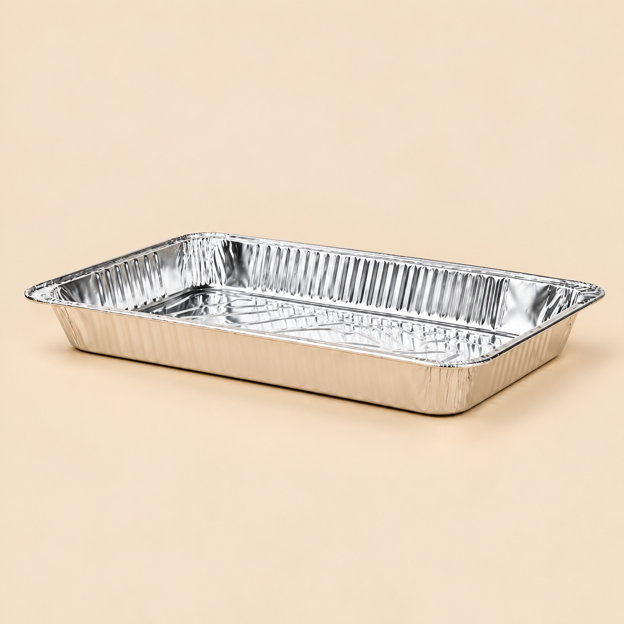 FULL STEAM TABLE PAN SHALLOW - 50CT — beige studio product photo