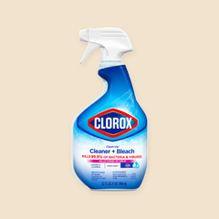 CLOROX ALL PURPOSE DISINFECTING SPRAY 32 oz — full product view on beige background