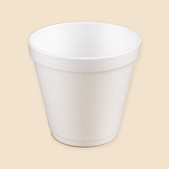 F12 12 oz HOT/COLD FOOD CONTAINER 500CT — full product view on beige background