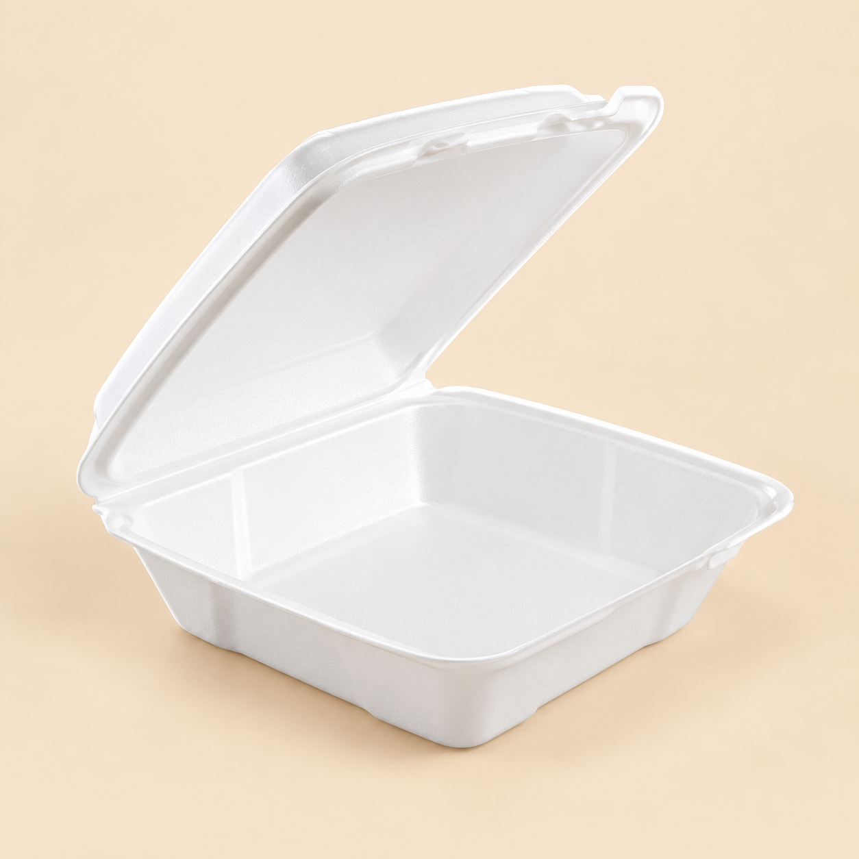 90HT1R (1 COMPT.) - 200CT - 9 3/8 X 9 X 3 — beige studio product photo