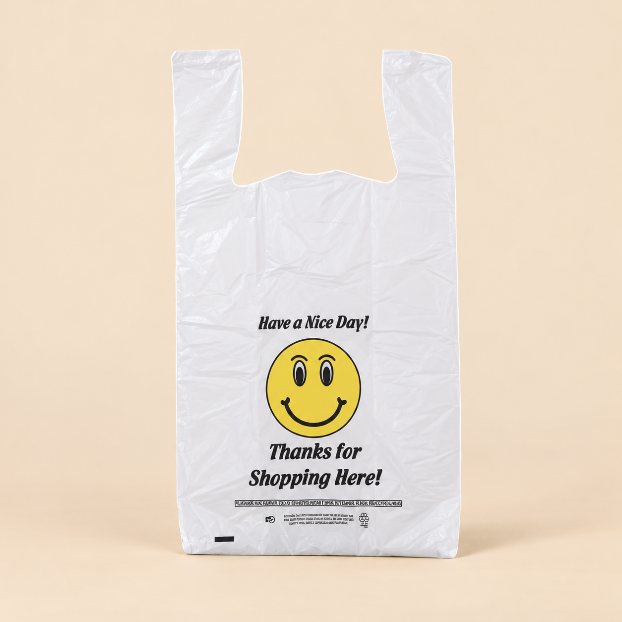 HAPPY FACE HEAVY 800 CT. — beige studio product photo