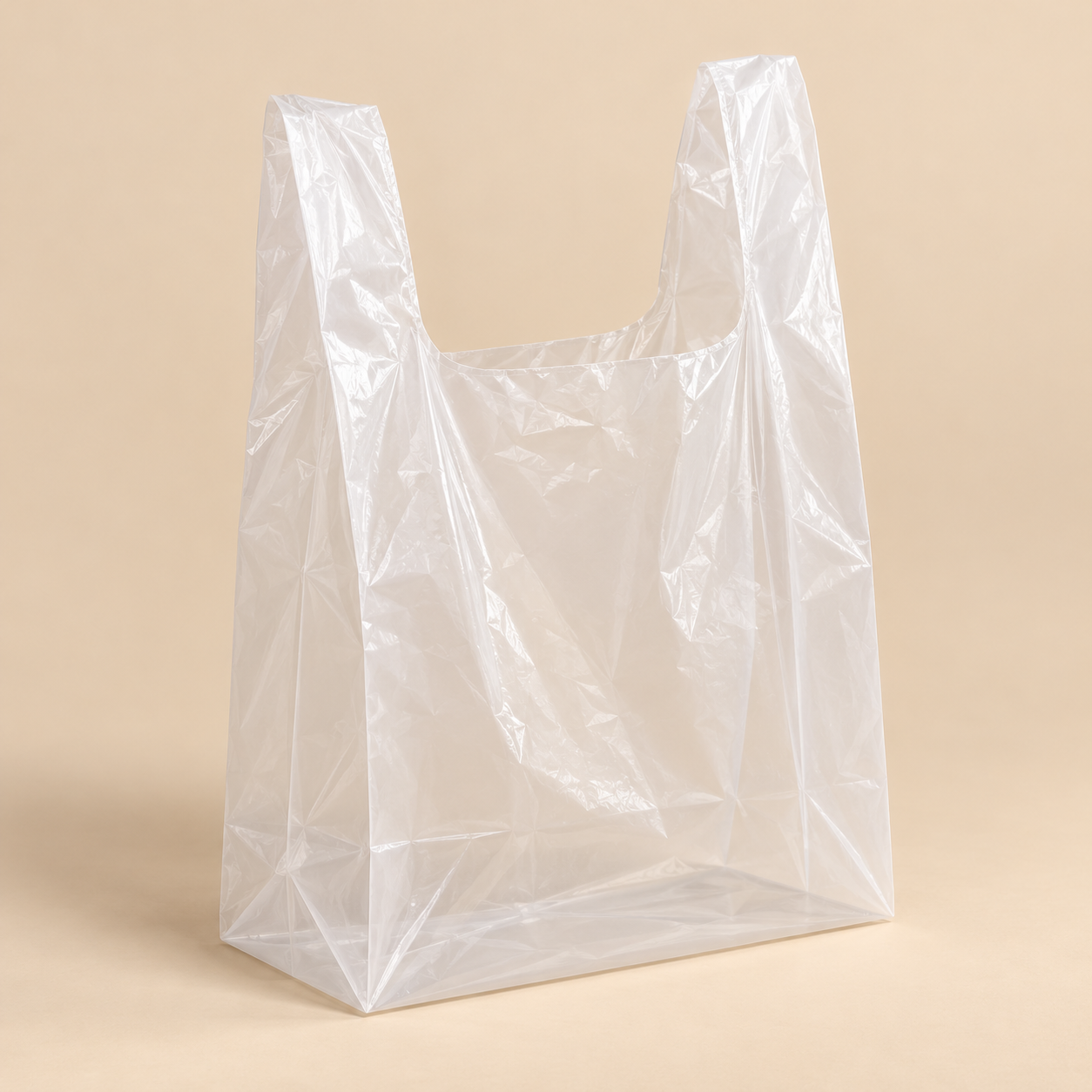 12 X 7 23 EXTRA LARGE SPECIAL PRINTED CYPRESS BAGS - 500CT 17 MIC — beige studio product photo