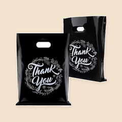 BLACK MEDIUM SPECIAL PRINT 1000CT — full product view on beige background
