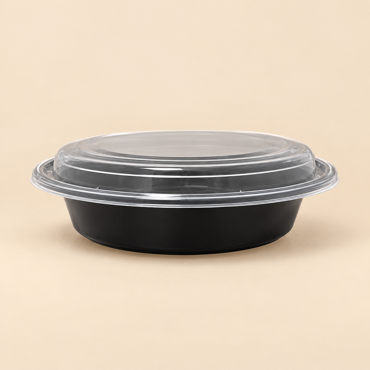 RC48B 48oz ROUND DELI CONT. CMB 150/CS — beige studio product photo