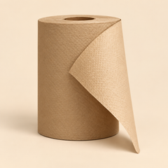 BROWN 8' ROLL 12 CT. 600 FT. — beige studio product photo